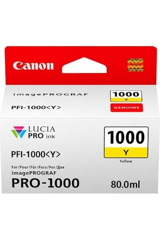 Canon Pfi-1000 Y  Sarı Mürekkep Kartuşu 0549c001