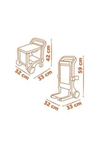 Smoby Black & Decker 3 Ü 1 Arada Devil Workmate Çalışma Tezgahı 360220