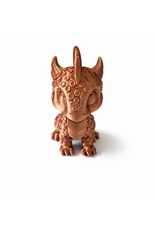 8 Cm 3d Baskı Sevimli Ejderha Figürü Dekoratif Dragon Biblo, Masaüstü Süs, Hediyelik Koleksiyon Figürü