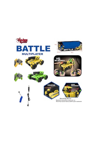 666-805 - U/k 2lı Tank Araba Sarjlı 2.4g