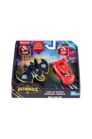 Fisher Price Batwheels Işıklı Yarışçılar Oyuncak Arabaları Hml26