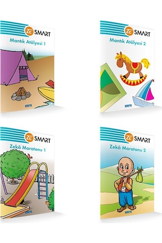 Zekare Smart Görsel Dikkati Güçlendirme Seti 6 9 Yaş Yeni Baskı