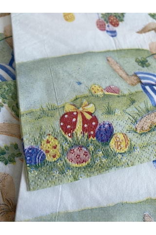 Herlitz Decor Tavşan Desenli Kağıt Peçete 20li 33x33cm