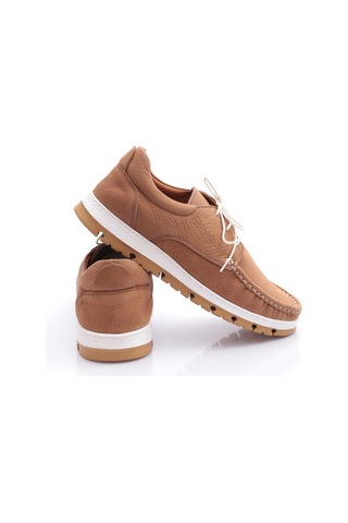Dgn 19601 Erkek Casual Ayakkabi Taba Nubuk