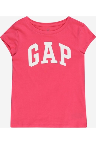 Gap 460525005 V-hs Ss Value Logo Tee Kız Çocuk Tişört Pembe