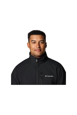 Columbia Wm6044 Ascender Erkek Softshell Ceket Siyah