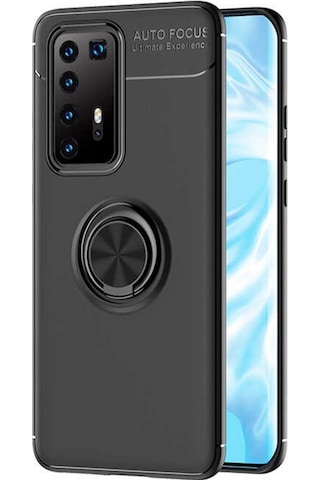 Huawei P40 Pro Kilif Yüzüklü Magnetli Ravel Case 433120437