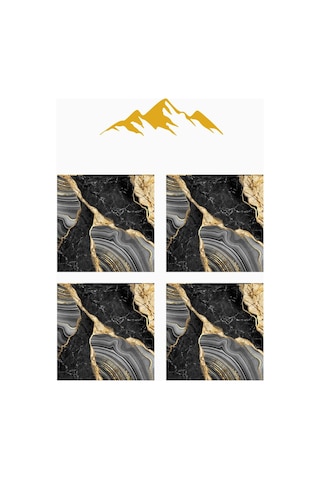 Dijital Baskılı Yumuşak Dokulu 4 Lü Kırlent Kılıfı Takımı 43x43 Cm Krl0014 Renkli