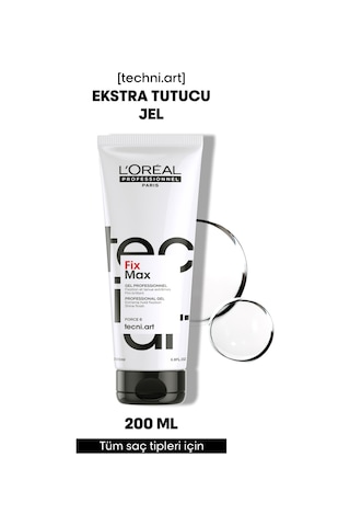 L'oreal Professionnel Saç Bakımı İçin Yumuşatıcı Özellikli Ekstra Tutucu Jel 200 Ml