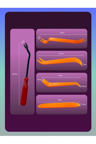 Mart Araba Klips Seti 100 Adet + Alet 286918129