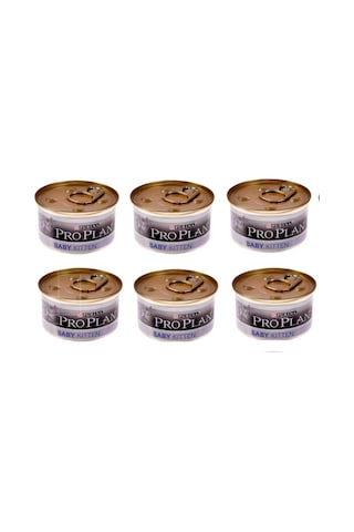 Purina Pro Plan Baby Kıtten Tavuk Etli Kedi Konserve Maması 6 x 85 G