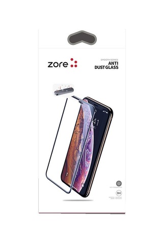 Zore Apple Uyumlu iPhone 13 Pro Max Anti-dust Temperli Ekran Koruyucu