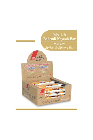 Kayısılı Bademli Bar 30 G X 12 Adet