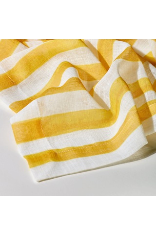 Sarı Polyester Masa Örtüsü 160x240 Cm