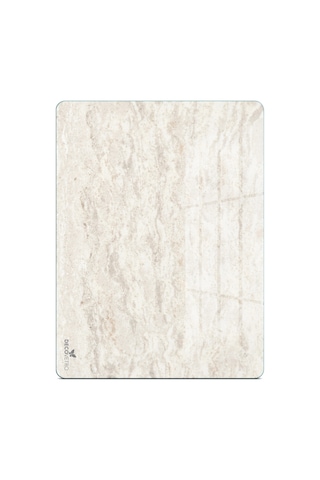 Decomar Mermer Desenli Cam Kesme Tahtası Ve Sunumluk 25 X 35 Cm Çok Renkli