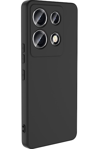İnfinix Note 30 Vıp Kılıf İçi Kadife Lansman Kapak Siyah