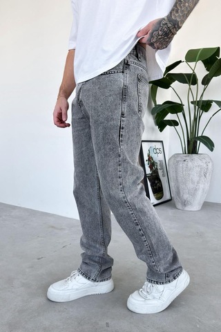Gri Basic Regular Pantolon Gri