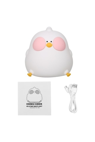 Ulzyvf Neoglint Tavuk Gece Lambası - Rgb Renk Değiştiren Şarj Edilebilir Bebek Lambası Diğer