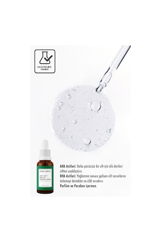 Maruderm AHA %10 + BHA %2 Peeling Maske Cilt Bakım Serumu 30 ML