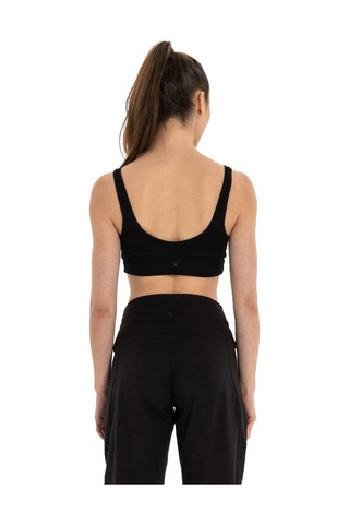 Inguz Ecovero Yoga Bra Siyah