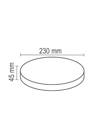 Forlife 36Watt Yeni Nesil Sıva Üstü Led Panel Armatür Beyaz Işık Beyaz