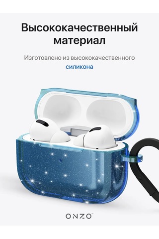 Onzo Airpods Uyumlu Pro İçin Şeffaf Parlak Kılıf 317765638 Beyaz