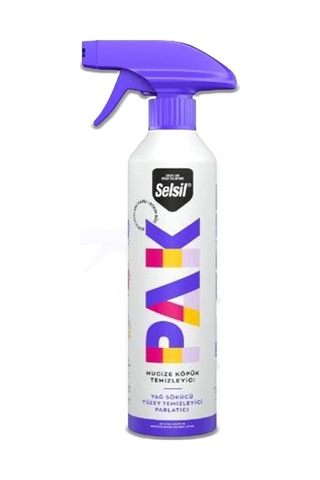 Selsil Pak Mucize Köpük Sprey Yüzey Temizleyici 12 x 500 ML