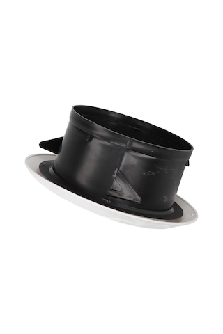 Leezsing 6 İnç Yuvarlak Ventilasyon Kapağı, Banyo Ofis Mutfak İçin Abs Pp Malzeme, Kolay Kurulumlu Ve Dayanıklı, Hava Akışı Regülatörü