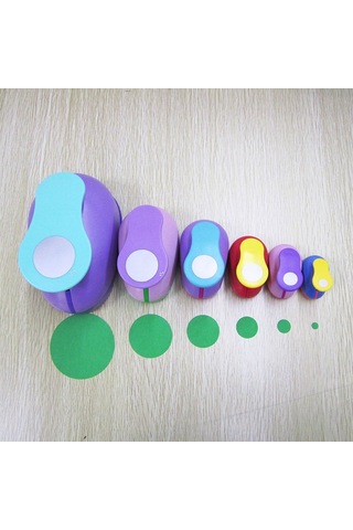Yuvarlak Embosser Çocuk El Aletleri, Renk Rastgele Teslimat, Stil: 8803 8mm