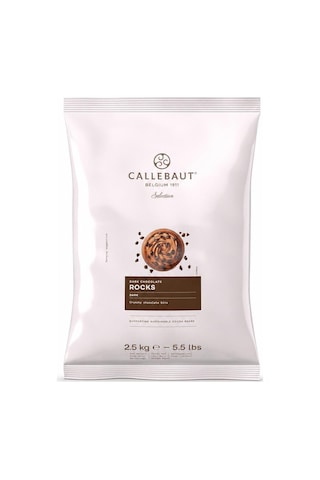 Callebaut Chocrocks Bitter Parça Çikolata 4 7 Mm 2,5 Kg