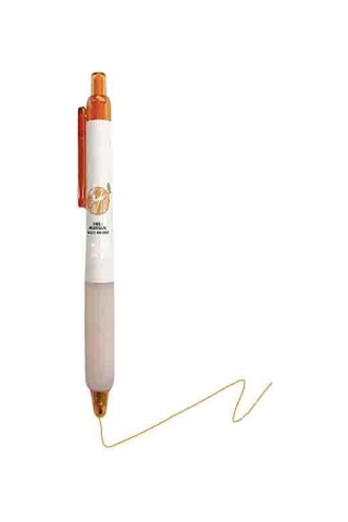 Penmark Kokulu Jel Mürekkepli Roller Tükenmez Kalem 0.5 Mm Tatlı Portakal Turuncu