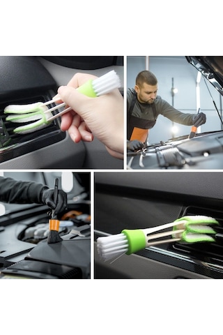 Periboia 6 Parça Araç Detaylı Temizlik Fırçası İç Dış Temizlik Fı