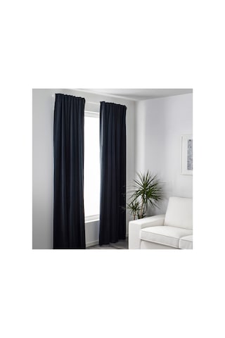 Ikea Sanela Fon Perde 140x300 Cm Lacivert