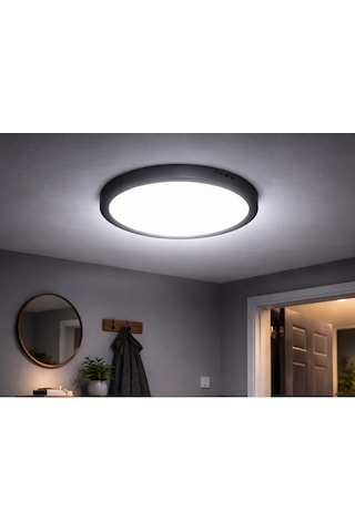 2 Adet Cata Ct 5235 Sıva Üstü 18w Siyah Kasa Led Spot 6400k Beyaz Işık Beyaz