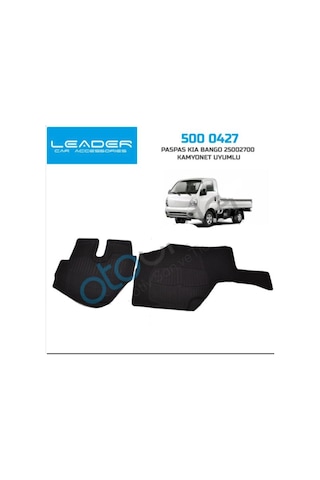 Kia Bango K2500-2700-3000 Kamyonet Kauçuk Rulo Paspas Ön