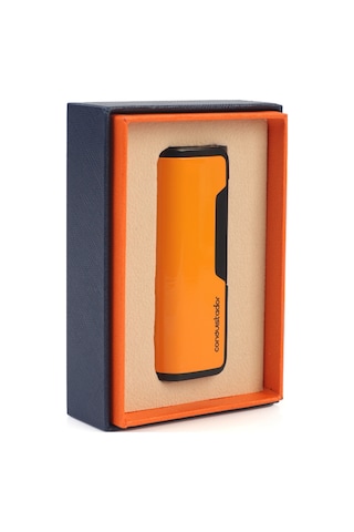 Conquistador Tek Torch Pürmüz Sarı Siyah Metal Puro Çakmağı Cnq-033