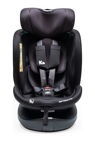 Kraftspin Signal Plus I-size 360 Dönebilen İsofix'li Oto Koltuğu 0-36 Kg Black