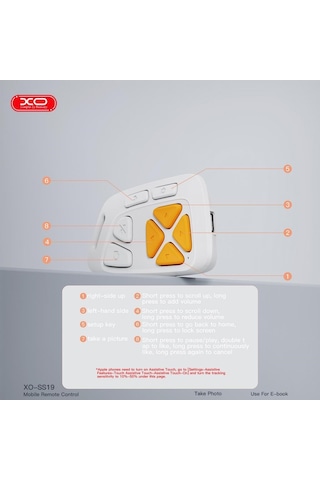 Çok Fonksiyonlu Bluetooth Akıllı Kumanda Ve Uygulama Kontrol Paneli Ss19