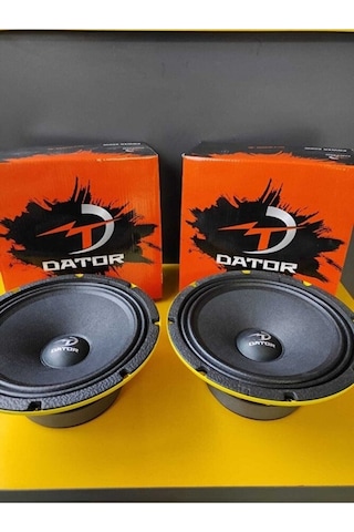 Dator Sv 200.2 Yüksek Performanslı Profesyonel Midrange 20 Cm 150w Rms 600w Maksimum 1 Takım/2 Adet