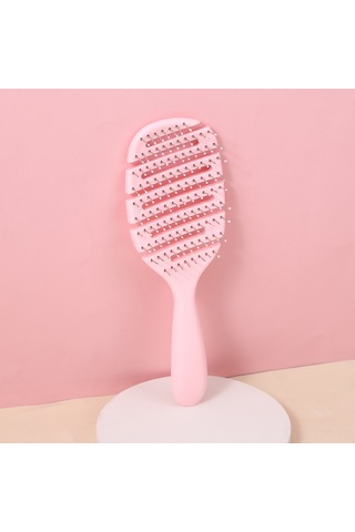 Singree Mavi Ev Kullanıma Uygun Pürüzsüz Saçlar İçin Taşınabilir, Kafa Üstünü Hacimlendiren Ve Kafa Derisini Masaj Eden Delikli Tarak