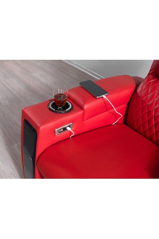 Anika Tekli Koltuk Rehome Sinema Koltuğu 97x97x105 Cm Kiremit