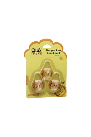 3pcs Leo Askı Şeffaf Askı Yapışkanlı Montaj 5324 50cm