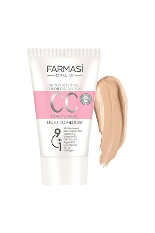 Girist 9 İn 1 Cc Yüz Kremi Açıktan Ortaya Renk Eşitleyici Fondöten 50 Ml 02