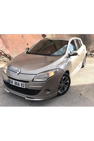 Renault Megane 3 ön Tampon Eki Coupe Ve Hatchback Uyumlu - Boyasız - Bodykit Store