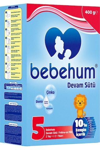 Bebehum 5 Devam Sütü 400 Gr 2 Yaş+