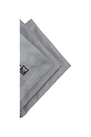 Silver Home Mikrofiber Dekoratif Cam Bezi 3'lü Gri 42 x 68 CM