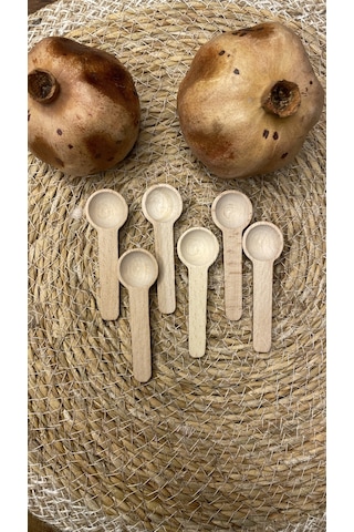 6 Adet Baharat-ölçek Kaşığı