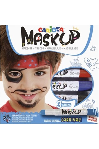 Carioca Mask Up Yüz Boyası 3 Renk Carnival
