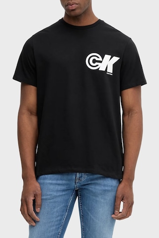 Calvin Klein Erkek T Shirt Lv04rc835g Ub1 Siyah SIYAH