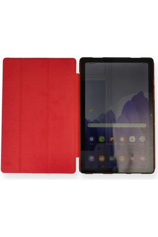 Galaxy Uyumlu X200 Tab A8 10.5 Kılıf Tablet Smart Kılıf - Kırmızı